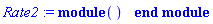 Rate2 := module () end module