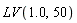 LV(1.0, 50)