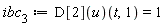 ibc[3] := (D[2](u))(t, 1) = 1