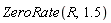 ZeroRate(R, 1.5)