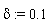 delta := .1