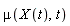 mu(X(t), t)