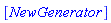 [NewGenerator]