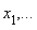x[1], () .. ()
