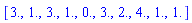 [3., 1., 3., 1., 0., 3., 2., 4., 1., 1.]