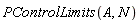 PControlLimits(A, N)