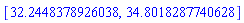 [32.2448378926038, 34.8018287740628]