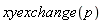 xyexchange(p)