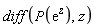 diff(P(exp(z)), z)