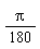 (1/180)*Pi