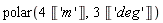 polar(4*Unit('m'), 3*Unit('deg'))