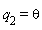 q[2] = theta