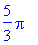 5/3*Pi