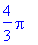 4/3*Pi