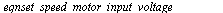 `:=`(eqnset_speed_motor_input_voltage, solve(eqnset_speed_motor_input, {u_L(t), u_R(t)})); -1
