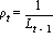 rho[t] = 1/L[t-1]