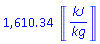 1610.338970*Units:-Unit(kJ/kg)