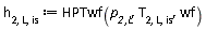 h[2, L, is] := HPTwf(`p__2,L`, T[2, L, is], wf)