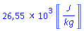 26548.1837*Units:-Unit(J/kg)