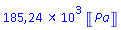 185244.1558*Units:-Unit(Pa)
