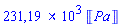 231194.2952*Units:-Unit(Pa)