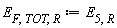 E[F, TOT, R] := E[5, R]