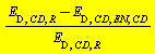 Units:-Standard:-`*`(Units:-Standard:-`+`(E[D, CD, R], Units:-Standard:-`-`(E[D, CD, EN, CD])), Units:-Standard:-`/`(E[D, CD, R]))