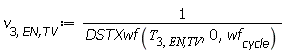 v[3, `EN,TV`] := Units:-Standard:-`/`(DSTXwf(T[3, `EN,TV`], 0, wf[cycle]))