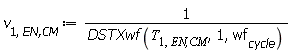 v[1, `EN,CM`] := Units:-Standard:-`/`(DSTXwf(T[1, `EN,CM`], 1, wf[cycle]))