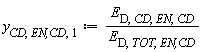 y[CD, `EN,CD`, 1] := Units:-Standard:-`*`(E[D, CD, EN, CD], Units:-Standard:-`/`(E[D, TOT, `EN,CD`]))