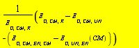 Units:-Standard:-`*`(Units:-Standard:-`+`(Units:-Standard:-`+`(E[D, CM, R], Units:-Standard:-`-`(E[D, CM, UN])), Units:-Standard:-`-`(Units:-Standard:-`+`(E[D, CM, EN, CM], Units:-Standard:-`-`(E[D, UN, EN](CM))))), Units:-Standard:-`/`(E[D, CM, R]))