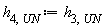 h[4, UN] := h[3, UN]
