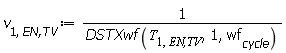 v[1, `EN,TV`] := Units:-Standard:-`/`(DSTXwf(T[1, `EN,TV`], 1, wf[cycle]))