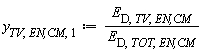 y[TV, `EN,CM`, 1] := Units:-Standard:-`*`(E[D, TV, `EN,CM`], Units:-Standard:-`/`(E[D, TOT, `EN,CM`]))