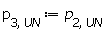 p[3, UN] := p[2, UN]