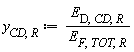 y[CD, R] := Units:-Standard:-`*`(E[D, CD, R], Units:-Standard:-`/`(E[F, TOT, R]))