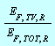 Units:-Standard:-`*`(E[F, TV, R], Units:-Standard:-`/`(E[F, TOT, R]))