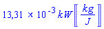 0.1331085667e-1*kW*Units:-Unit(kg/J)