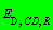 E[D, CD, R]