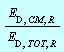 Units:-Standard:-`*`(E[D, CM, R], Units:-Standard:-`/`(E[D, TOT, R]))