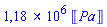 1184647.760*Units:-Unit(Pa)