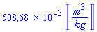 .5086794091*Units:-Unit(m^3/kg)
