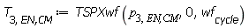 T[3, `EN,CM`] := TSPXwf(p[3, `EN,CM`], 0, wf[cycle])