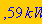 .593091110*kW