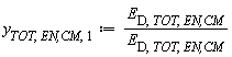 y[TOT, `EN,CM`, 1] := Units:-Standard:-`*`(E[D, TOT, `EN,CM`], Units:-Standard:-`/`(E[D, TOT, `EN,CM`]))