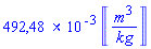 .4924834385*Units:-Unit(m^3/kg)