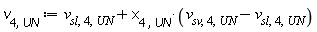 v[4, UN] := Units:-Standard:-`+`(v[sl, 4, UN], Units:-Standard:-`*`(x[4, UN], Units:-Standard:-`+`(v[sv, 4, UN], Units:-Standard:-`-`(v[sl, 4, UN]))))