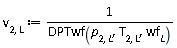 v[2, L] := Units:-Standard:-`/`(DPTwf(p[2, L], T[2, L], wf[L]))