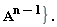 "A^(n-1)} ."
