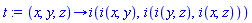 proc (x, y, z) options operator, arrow; i(i(x, y), i(i(y, z), i(x, z))) end proc